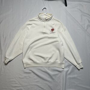 Vintage Jerzees Embroidered Quarter Zip